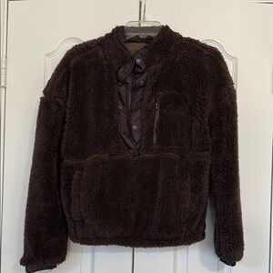 Thread & Supply Brown Fleece Jacket